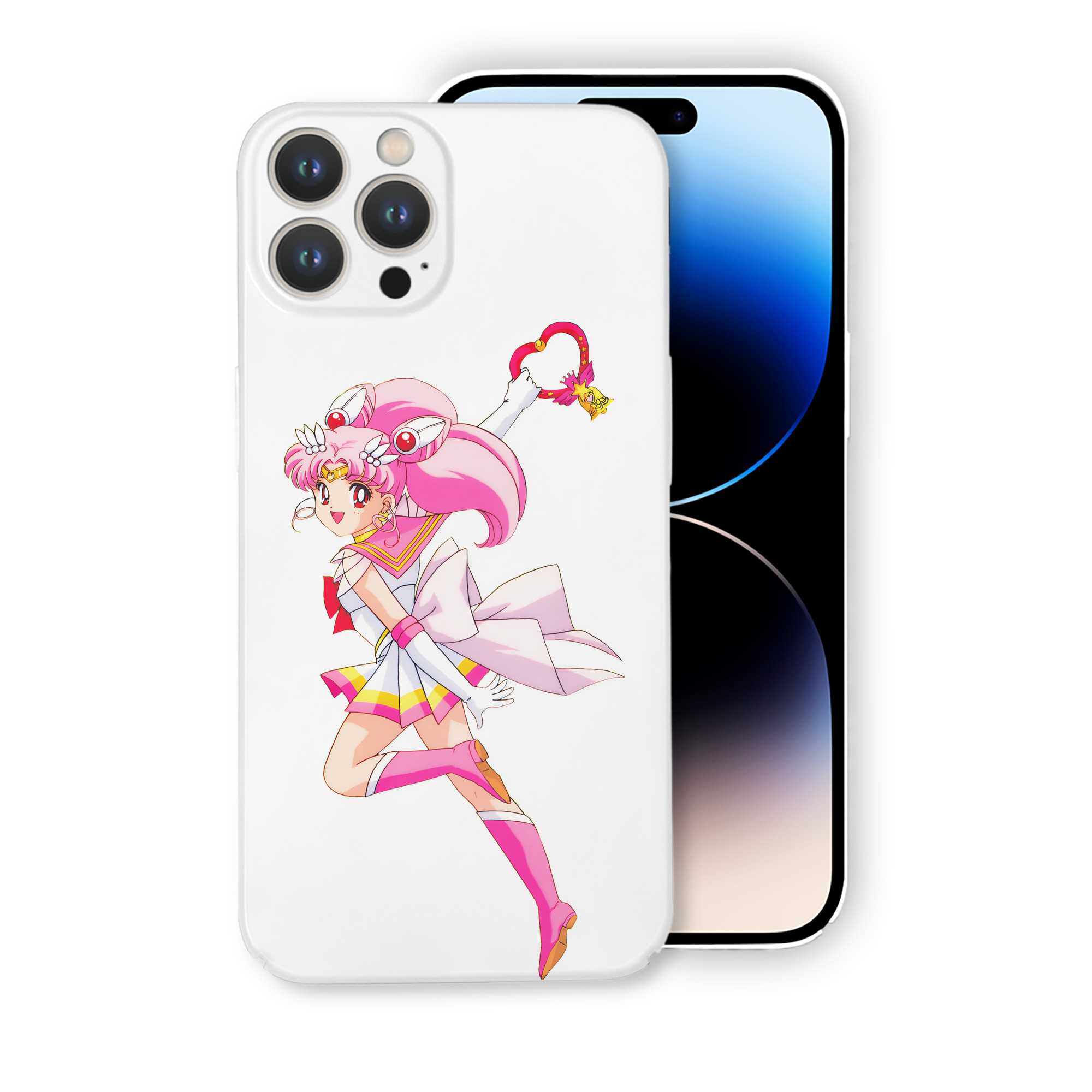 （画像用） 美少女戦士セーラームーン ちびうさ Sailor Moon Chibiusa Tsukino Usagi Small Lady Serenity 【iPhone 14シリーズ対応】ハードケース
